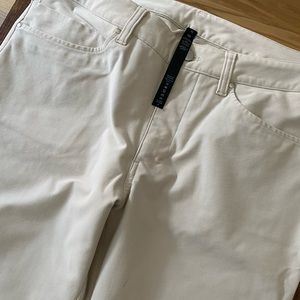 Lululemon Off White ABC Slim Pants - 33 (34 length) - never worn!